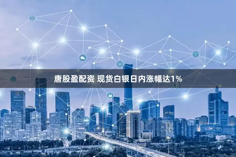 唐股盈配资 现货白银日内涨幅达1%